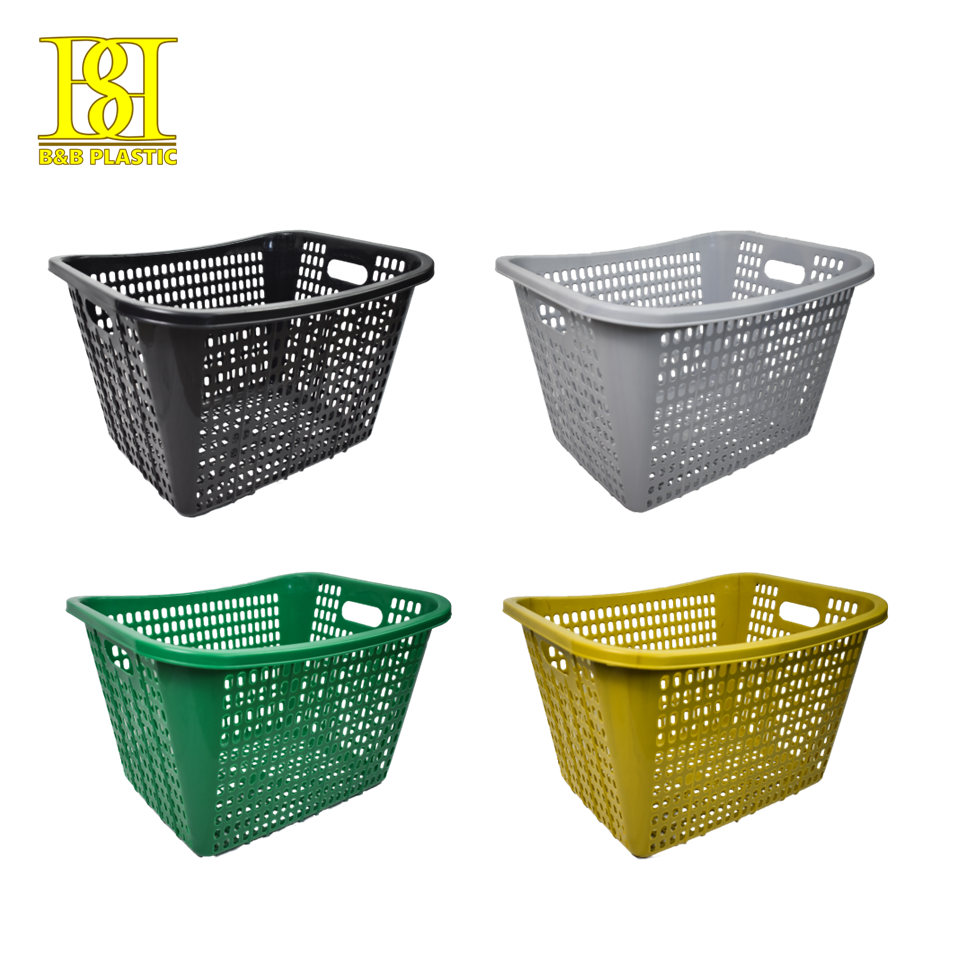 1821GB/1821BK Rectangle Laundry Basket High