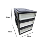 4004GB Stackable Storage Drawer