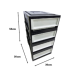4004GB Stackable Storage Drawer