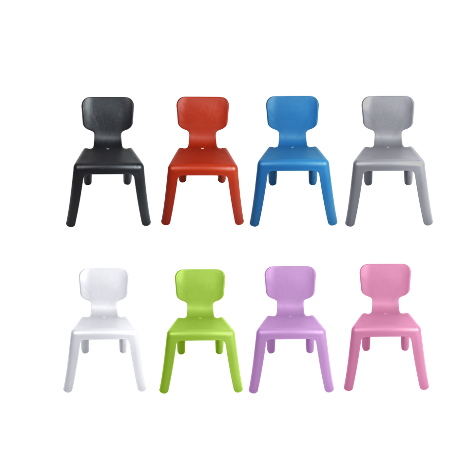 4555GB/4555BK Children Side Chair