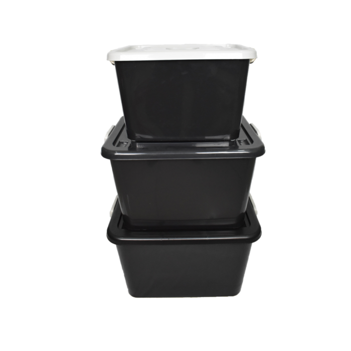 7090TP/7090GB/7090BK 90 LIT STORAGE BOX WITH WHEEL 