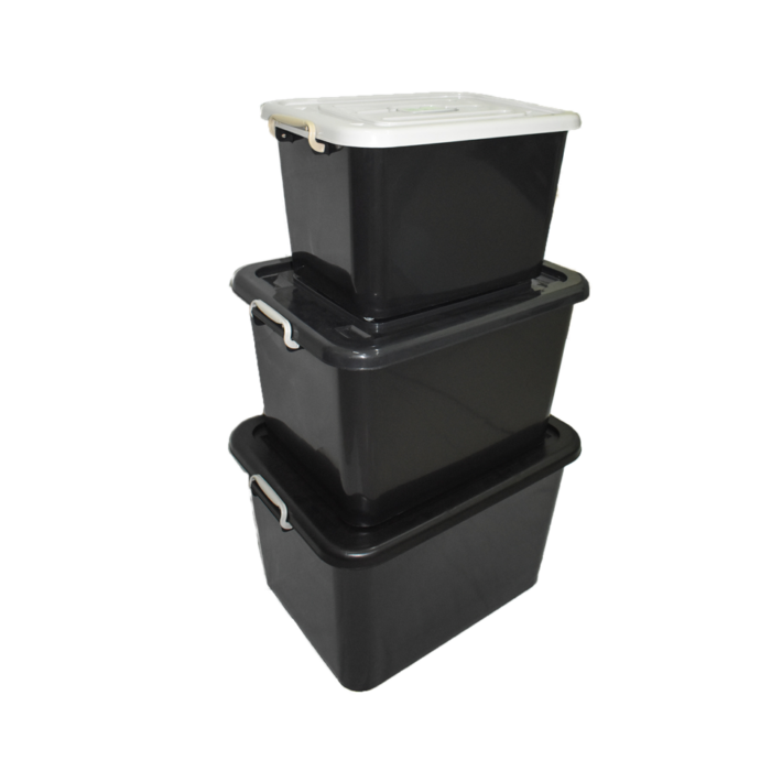 7090TP/7090GB/7090BK 90 LIT STORAGE BOX WITH WHEEL 