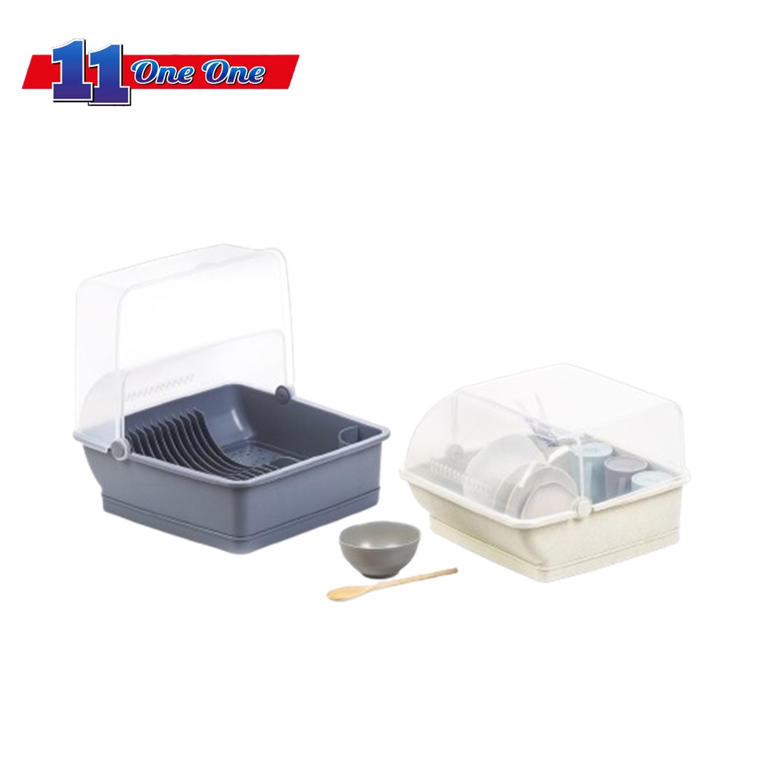 E-288 Extra Large Dust Free Home Dish Drainer With Cover - Elianware