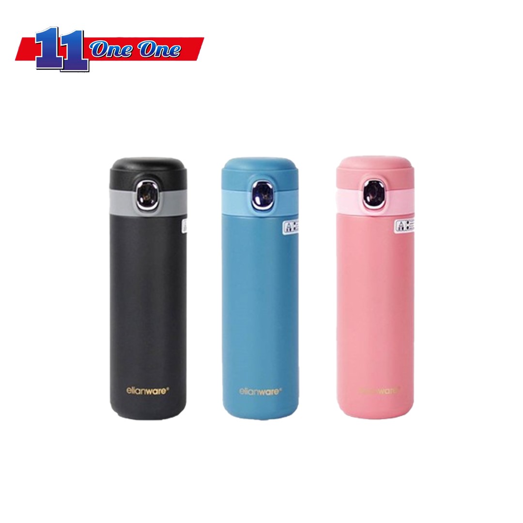 E-9506 400ml Elegant Stainless Stel 304 High Insulation Thermos Thermal Vacuum Flask - Elianware