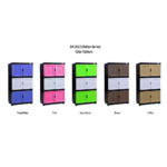 GH 243/3 3 Tier Rattan Series Storage Cabinet - Twins Dolphin