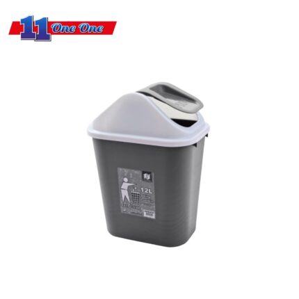 GH 2826 12Ltr Swing Dustbin - Twins Dolphin