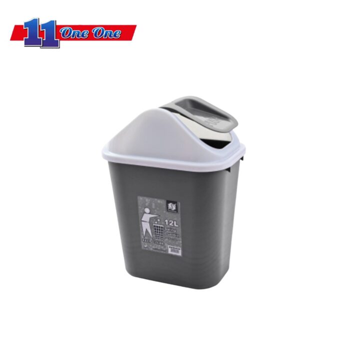 GH 2826 12Ltr Swing Dustbin - Twins Dolphin