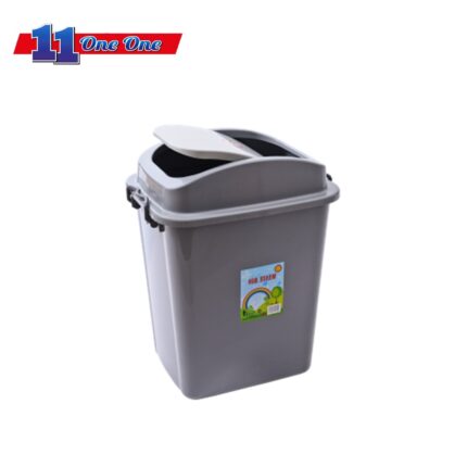 GH 2828 40Ltr Swing Dustbin With Clip Lock - Twins Dolphin